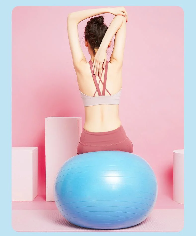 Fitness Accessories Home Gym Anti Burst PVC Yoga Ball
